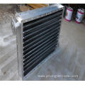 Metal aluminum alloy straight fins for intercooler